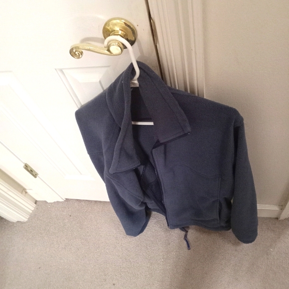 Columbia Sportwear Co. Men's Made in Vietnam Blue? Fully Zipped 1 L. Sweater - Picture 1 of 8